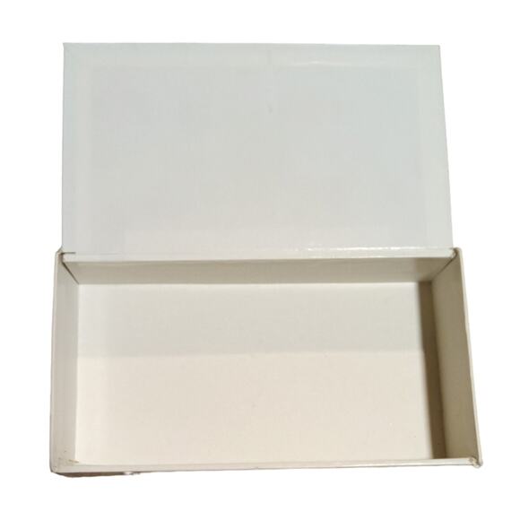 Vintage Cardboard Wolfgang School Box Pencil Candy Box w Ruler Alphabet - Picture 4 of 4